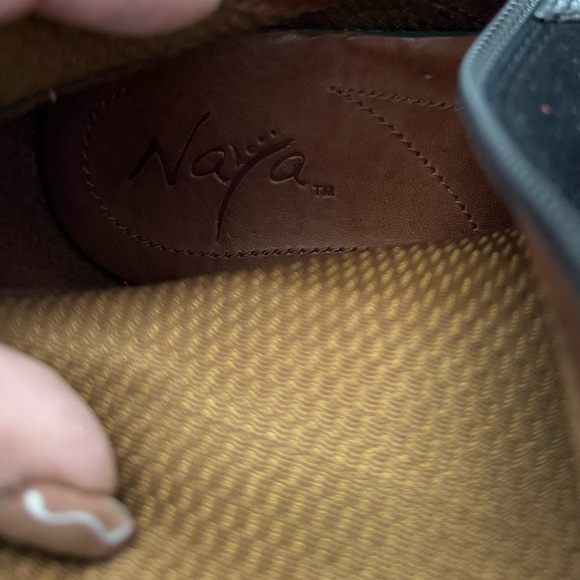 Anthropologie Naya Black Breeze Women's Leather/Suede Ankle Boots-Size 9.5 - Picture 10 of 11